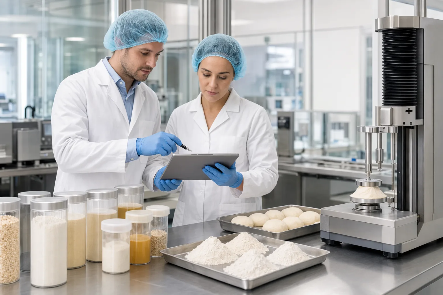 Checklist técnico de xilanase para panificação industrial